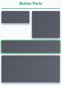 Dora Metalltaste, 20x80 mm, C. 1/4  Anthracite Gray