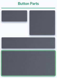 Dora Metalltaste, 40x80 mm, B.  )Anthracite Gray